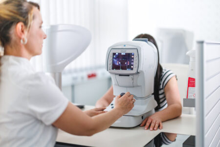 Meritev očesnega pritiska